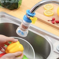  360 Degree Rotation Water Saving Faucet Adjustable Water Valve Splash Regulator Water Filter Tap Kitchen Accessories, Random Color, Painted Finish (Multi Color)